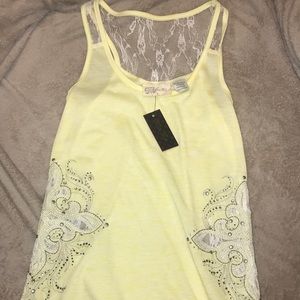 Brand new never worn, miss me tank top